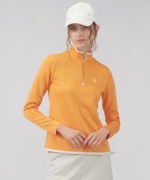 LANVIN SPORT(ランバン スポール)/マトラッセジャカード長袖シャツ/オレンジ