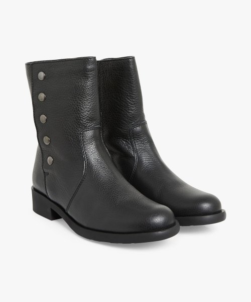 agnes b. FEMME(アニエスベー　ファム)/CU17 BOOTS ニュープレッションブーツ/ブラック