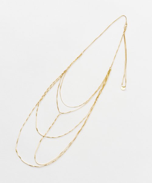 【SASKIA DIEZ/サスキアディツ】レイヤードネックレス ゴールド SASKIA DIEZ/サスキアディツ