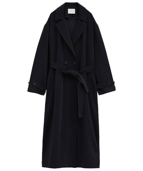 MANOF(マノフ)/OVER LONG COAT/NAVY