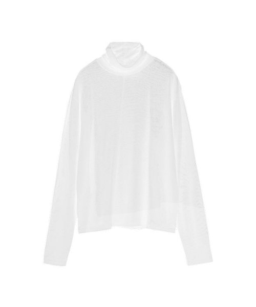 MANOF(マノフ)/Ca/Si TURTLE CUT TOPS/WHITE