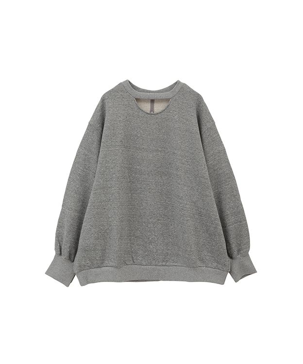 MOON SLASH NECK SWEATS(505822097) | マノフ(MANOF) - MAGASEEK