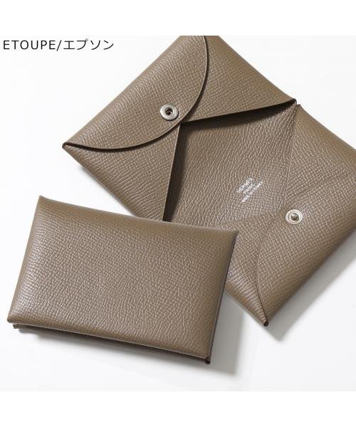 セール】HERMES カードケース CALVI カルヴィ レザー パスケース 