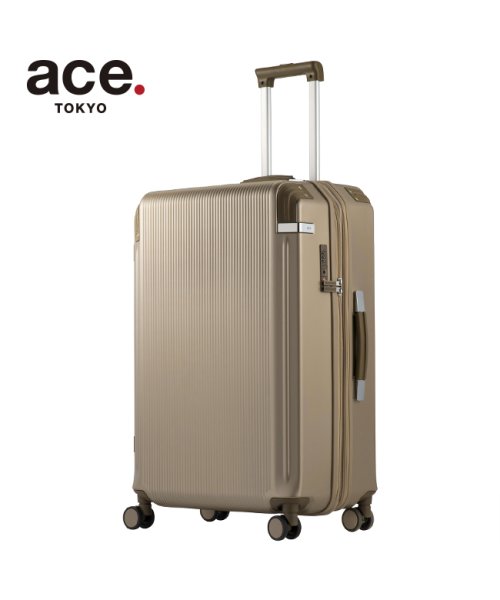 エース スーツケース 83L/97L Lサイズ 拡張 大容量 ストッパートーキョーレーベル ace.TOKYO 05174 キャリーケース キャリーバッグ ace キャリーケース ｜約 　　　　　 容量拡張機能
