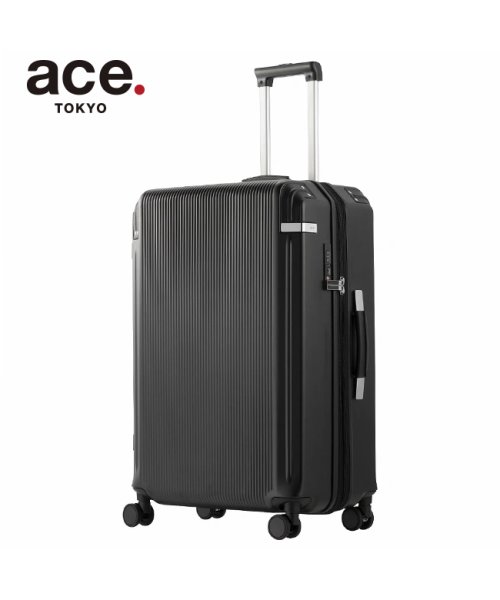 エース スーツケース 83L/97L Lサイズ 拡張 大容量 ストッパートーキョーレーベル ace.TOKYO 05174 キャリーケース キャリーバッグ ace キャリーケース ｜約 　　　　　 容量拡張機能