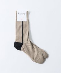 EDIFICE(エディフィス)/【THE ROLE DESIGN / ザ ロールデザイン】SIDE LINE SOCKS MENS/キャメル