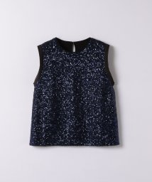 LANVIN COLLECTION(ランバンコレクション（レディス）)/スパンコールカットソー/ブラック配色