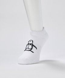 Munsingwear(マンシングウェア)/アンクル丈　ペンギンジャカードソックス/ホワイト