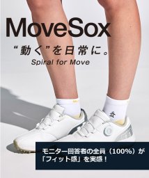 Munsingwear(マンシングウェア)/ショート丈　MoveSox/ホワイト