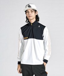 Munsingwear/【ENVOY】吸水ストレッチハーフジップ長袖シャツ/505803850