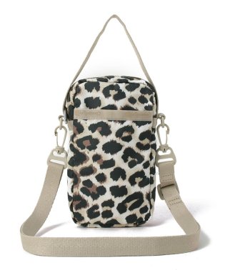 LeSportsac/MINI PHONE CROSSBODYフラクセンレオパード/505804613