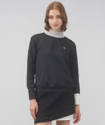 LANVIN SPORT(ランバン スポール)/カラーブロック長袖カットソー/ブラック