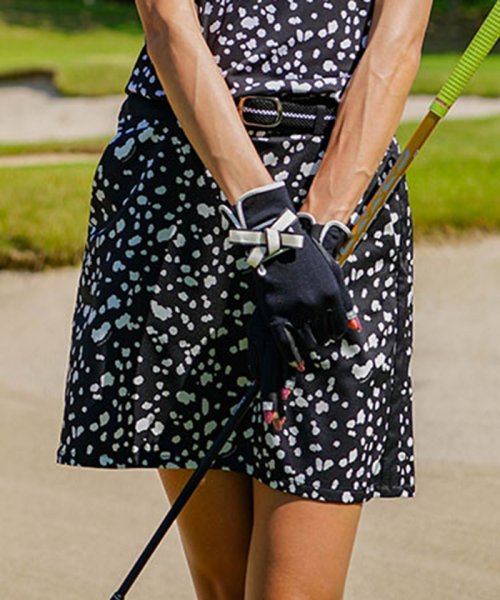 アニマル調プリントスカート（総丈40cm）【SUNSCREEN/吸汗速乾/UV  