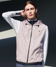 LANVIN SPORT(ランバン スポール)/フード付きアウターベスト/ピンク