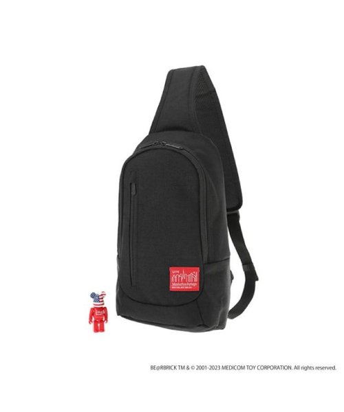 Manhattan Portage(マンハッタンポーテージ)/Manhattan Portage BE@RBRICK Little Italy Crossbody Bag w MP1927BE@RBRICK23/ブラック