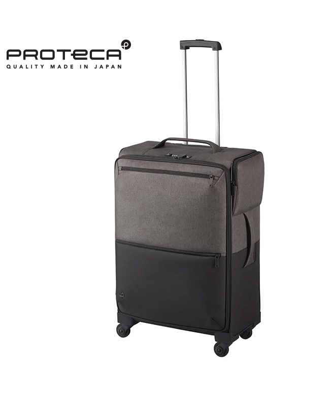 エース プロテカ ソフト スーツケース 66L Mサイズ フロントポケット 