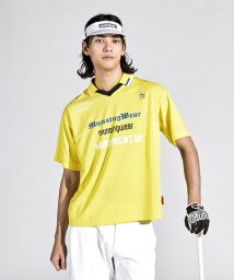 Munsingwear(マンシングウェア)/【ENVOY】SUNSCREENオーバーサイズサッカーゲームシャツ/イエロー