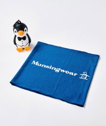 Munsingwear(マンシングウェア)/タオルホルダー付き　クーリングタオル/ブルー