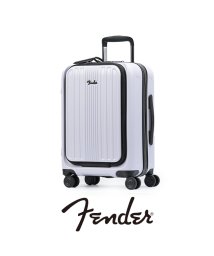 Fender(フェンダー)/フェンダー スーツケース 機内持ち込み Sサイズ 38L 軽量 フロントオープン 静音キャスター ストッパー USBポート Fender 950－4500/ホワイト