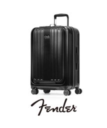Fender/フェンダー スーツケース Mサイズ 53L/60L 軽量 拡張 中型 フロントオープン 静音キャスター ストッパー USBポート Fender 950－4501/505824760