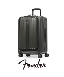 Fender/フェンダー スーツケース Mサイズ 53L/60L 軽量 拡張 中型 フロントオープン 静音キャスター ストッパー USBポート Fender 950－4501/505824760