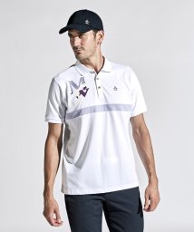 Munsingwear(マンシングウェア)/SUNSCREENストレッチ半袖ポロシャツ/ホワイト