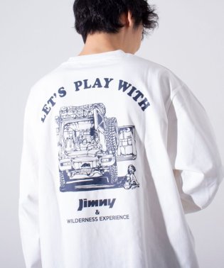 GLOSTER/【WILDERNESS EXPERIENCE×JIMNY】別注 バックプリント長袖Tシャツ ロンT/505823292