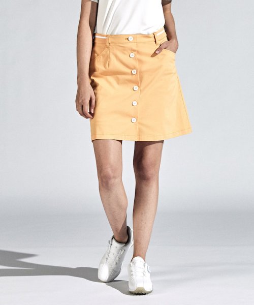 Munsingwear(マンシングウェア)/ULTRACOOLストレッチスカート　(Mサイズ 44cm丈)/オレンジ
