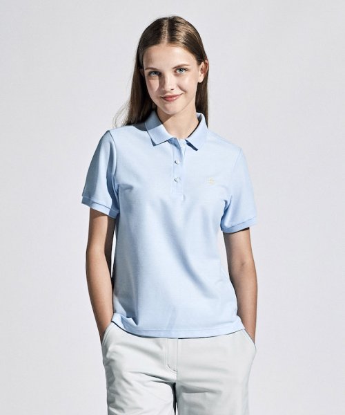 Munsingwear(マンシングウェア)/【岡本夏美着用】10 YEARS POLO SHIRTS 半袖シャツ/サックス