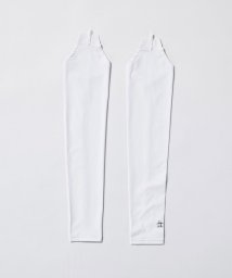 Munsingwear(マンシングウェア)/UV 肩ストラップ止め付きアームカバー/ホワイト