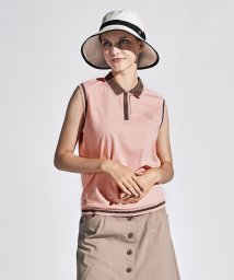 Munsingwear(マンシングウェア)/SUNSCREENストレッチスリーブレスシャツ/ピンク