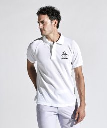 Munsingwear(マンシングウェア)/【永山瑛太着用】10YEARS POLO SHIRTS ビッグロゴ 半袖シャツ『STYLE2844』/ホワイト