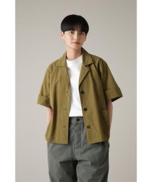 MHL.(エムエイチエル)/WASHED COTTON SHIRTING/OLIVE1