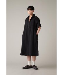 MHL.(エムエイチエル)/COTTON HEMP TWILL/BLACK