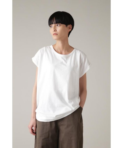 MHL.(エムエイチエル)/FINE COTTON JERSEY/WHITE