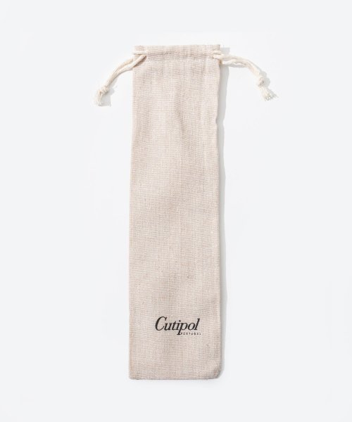 CUTIPOL(CUTIPOL)/クチポール Cutipol CB リネン袋(麻) 袋単品 キュテポール ロゴ入り/ナチュラル