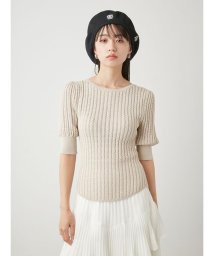 SNIDEL/バックオープンリボンニットTOPS/505825629