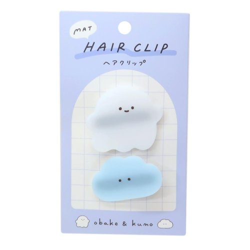 ヘアアクセ マットヘアクリップ おばけ＆くも カミオジャパン 前髪クリップ かわいい グッズ 人気・おすすめ｜使いやすい・旅行におすすめ 品質保証 全国発送 正規品・日本国内発送・安心保証付き