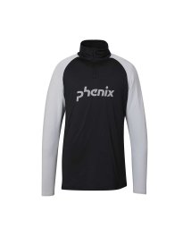 phenix(phenix)/phenix フェニックス PH Logo Inner Jacket ロゴ インナー ジャケット ブルゾン ストレッチ スキーウェア【MENS】/ブラック系1