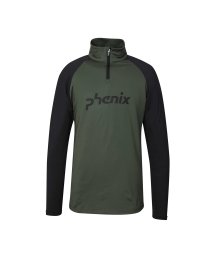 phenix(phenix)/phenix フェニックス PH Logo Inner Jacket ロゴ インナー ジャケット ブルゾン ストレッチ スキーウェア【MENS】/カーキ系1