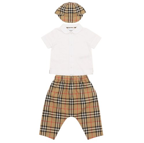 セール】バーバリー ベビー服 スリーピース ベイビーギフトセット 