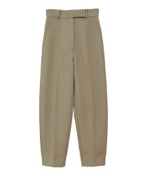 CLANE(クラネ)/COCOON LINE CROPPED PANTS/BEIGE