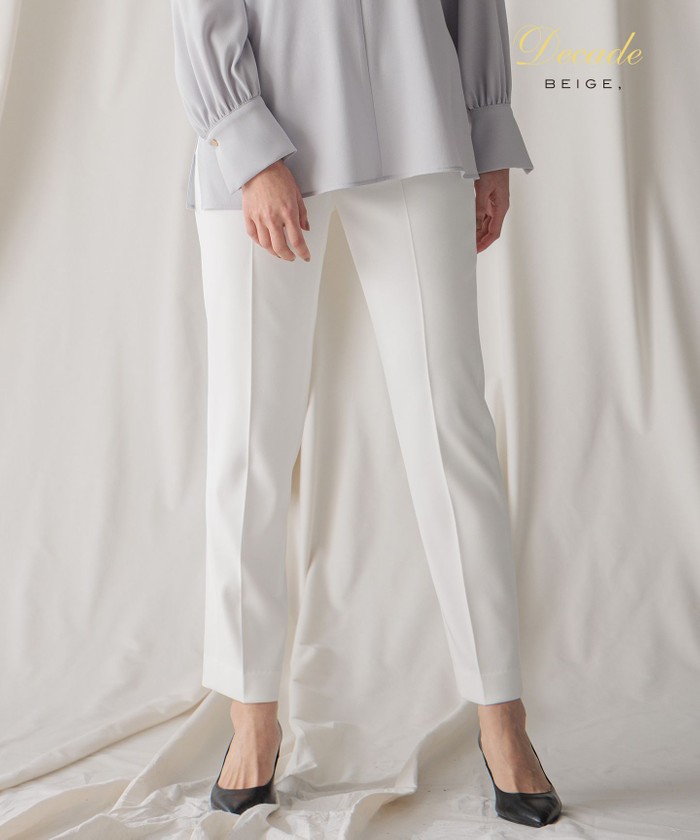 BEIGE' ベイジ　パンツ　4 BEIGE，(ベイジ，)｜CINDY（シンディ）/クロップドパンツ/Black