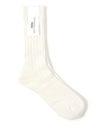 TOMORROWLAND GOODS(TOMORROWLAND GOODS)/【別注】decka Heavyweight Socks リブソックス/11ホワイト