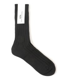 TOMORROWLAND GOODS(TOMORROWLAND GOODS)/【別注】decka Heavyweight Socks リブソックス/19ブラック