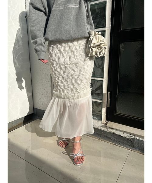 ランダムシャーリングスカート 予めご了承ください