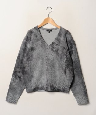 Theory/FELTED WOOL CASH OS VNECK/505467077