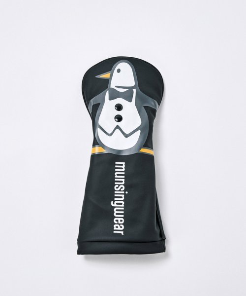 Munsingwear(マンシングウェア)/【ENVOY】ビッグペンギンドライバー用ヘッドカバー/ブラック
