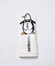Munsingwear(マンシングウェア)/【ENVOY】ビッグペンギンドライバー用ヘッドカバー/ホワイト