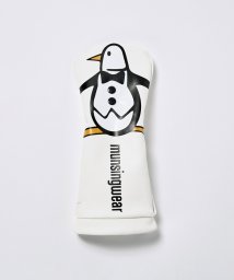 Munsingwear(マンシングウェア)/【ENVOY】ビッグペンギンフェアウェアウッド用ヘッドカバー/ホワイト
